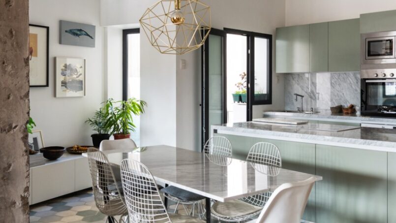 Comedor en PentHouse Ismael Valdes